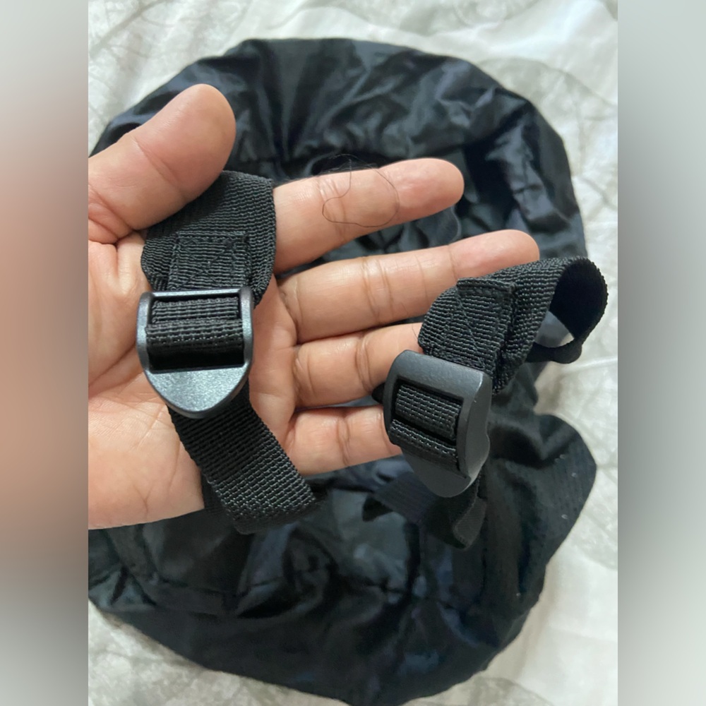 Cloudz Black Nylon Packable Backpack - image 7